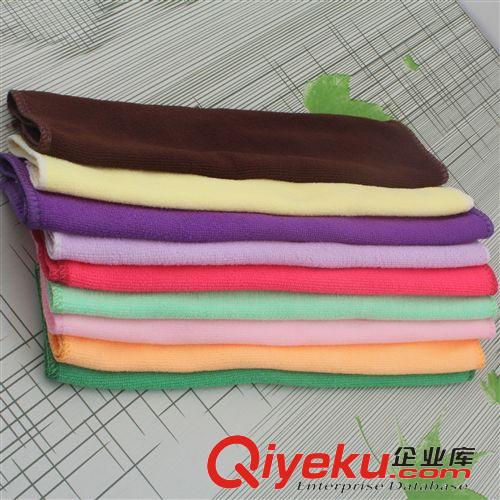 清潔用品 A045   纖維毛巾30*30 吸水純棉毛巾批發tj 洗碗巾 小孩毛巾原始圖片3