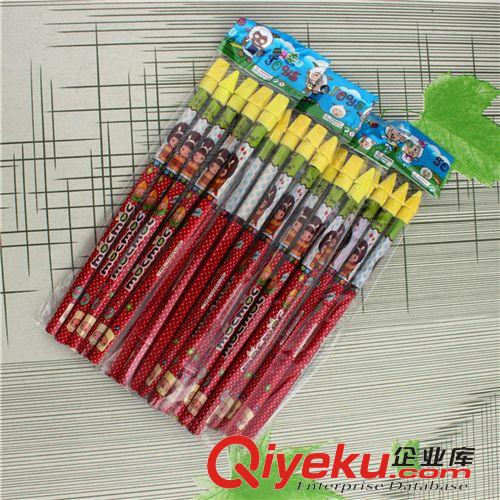 辦公 文具 F067 一元5支大頭鉛筆 工藝筆HB鉛筆 熱轉印膜 熱收縮膜鉛筆原始圖片2