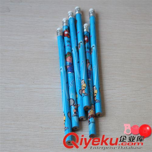 辦公 文具 F046  6支帶橡皮頭鉛筆木頭 圓桿鉛筆  袋裝不挑色 2元百貨原始圖片2