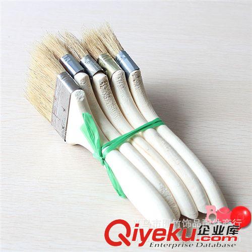 五金系列 D022   一元油漆毛刷批發(fā) 油漆刷 毛刷 豬毛刷 硬毛刷 地攤貨源原始圖片2