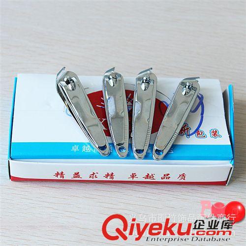美妝用品 E216  指甲剪斜口610銀色斜口指甲刀 鍍金指甲剪 指甲鉗 美甲工具原始圖片2