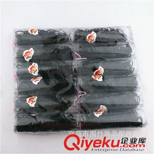 美妝用品 K050 一元大桶皮筋黑色 寶寶小皮筋發圈 皮筋黑色 兒童皮筋原始圖片2