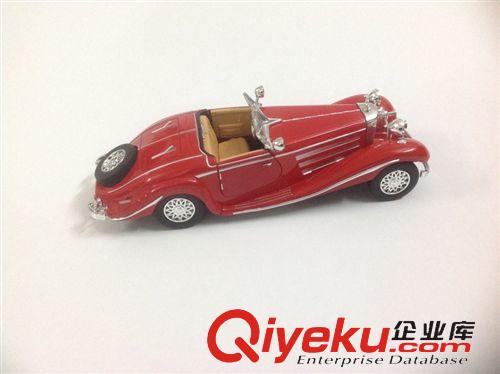 男孩玩具 正版奔馳1:24敞篷合金車模 合金老爺車車模 模型玩具 禮品批發原始圖片2