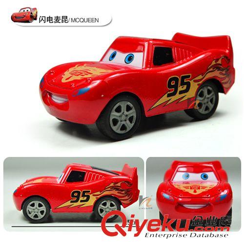 合金金屬玩具 全網{zd1} 正版合金車模迪士尼汽車總動員 慣性合金車麥昆玩具車原始圖片3