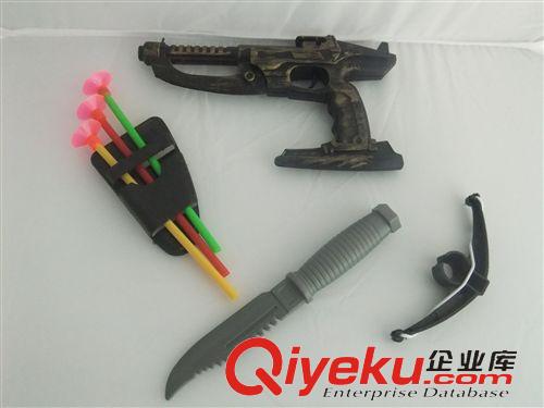過家家玩具 廠家直銷仿古gj 玩具弓軟彈槍 兒童gn玩具軍事 地?cái)偀豳u批發(fā)原始圖片3