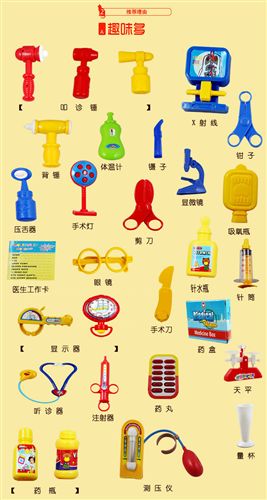過家家玩具 過家家 玩具小醫生 36套 打針醫護兒童仿真原始圖片3