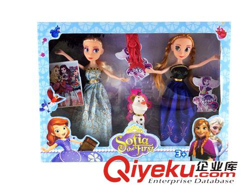 過家家玩具 冰雪奇緣frozen冰雪大冒險(xiǎn)11.5寸實(shí)身皇后公主雪人玩偶批發(fā)