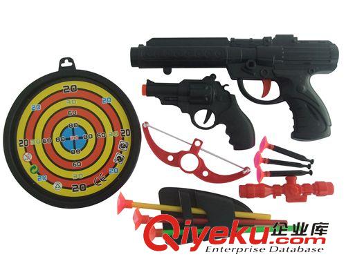 戶外運動類 新款軟彈槍/{zx1}吸盤槍/套裝軟彈槍/軟彈玩具槍/2只裝原始圖片2