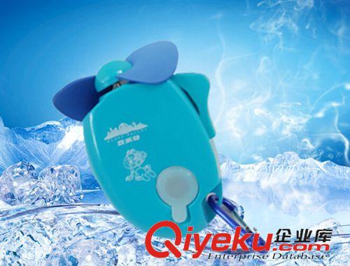 地攤熱賣 小噴水風扇 超便攜噴霧風扇 迷你掌上空調(diào) 噴水加濕手持便攜風扇原始圖片2