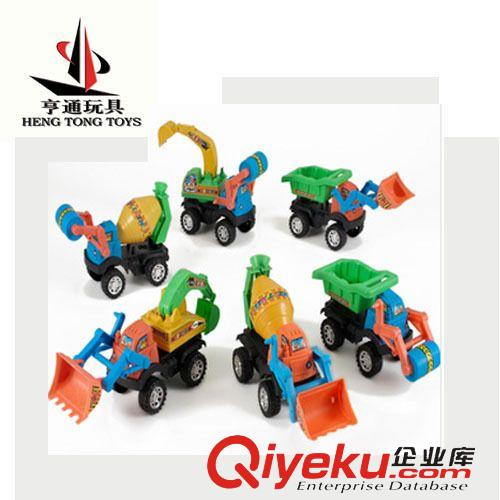 2月份爆款 tj地攤熱賣玩具 工程車玩具 慣性玩具車 多款混裝 兒童益智批發