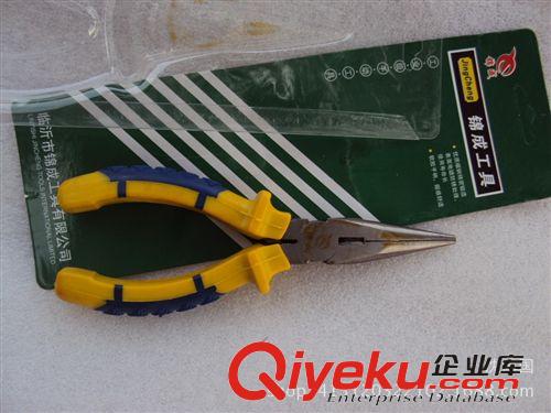 超市精品 9.9元PVC塑膠柄尖嘴鉗子6寸鋼絲鉗子五金工具義烏小商品批發原始圖片2