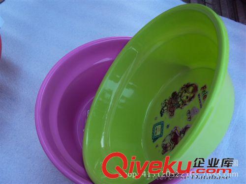 塑料盆類 十元三樣 居家用品 卡通多色豪華塑料盆 義烏小商品批發原始圖片3