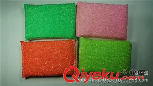 廚房用品 一元兩元 海綿刷洗碗布 四個裝加大洗刷大王 義烏小商品批發(fā)原始圖片2