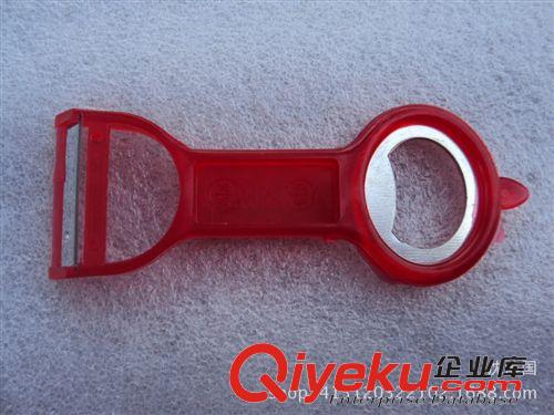 廚房用品 一元兩元塑料兩用刨刀 削皮器開瓶器廚房小工具義烏小商品批發原始圖片2