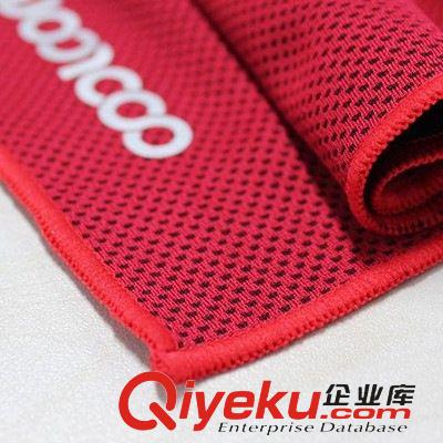 運動毛巾 運動毛巾 麥迪運動巾紅色灌裝 coolcore健身吸汗降溫冷感毛巾批發原始圖片2