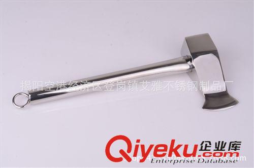 其他廚房小工具 不銹鋼斧頭肉錘敲肉錘松肉槌牛排錘剁斧2合1斧頭錘牛排錘原始圖片2