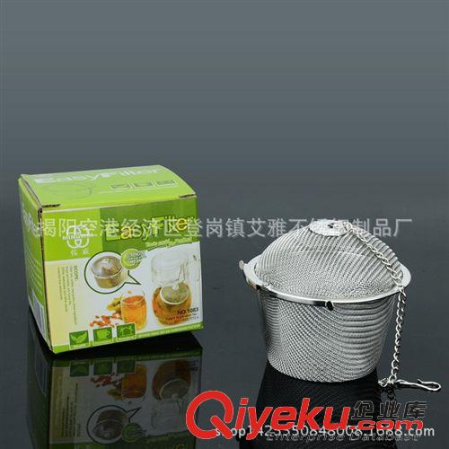 其他茶具 不銹鋼調(diào)料球包 味寶 鹵料煲湯調(diào)味球 料球大料茶葉過濾器網(wǎng)球原始圖片3