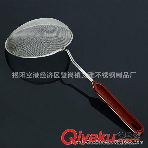 刀叉、勺、筷、簽 不銹鋼平底線漏 網(wǎng)漏 撈面漏勺 大號大漏勺 油炸濾網(wǎng) 面條漏網(wǎng)原始圖片3