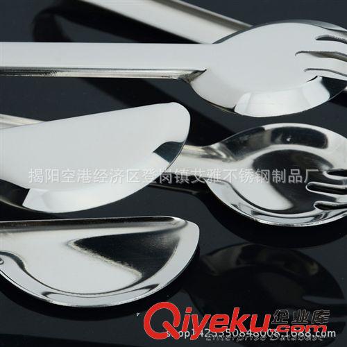 刀叉、勺、筷、簽 德國加厚不銹鋼面包夾子 酒店烘焙自助餐食品食物牛排夾燒烤肉夾原始圖片3