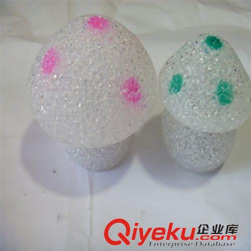 水晶燈 七彩水晶蘑菇燈 蘑菇水晶小夜燈 七彩小夜燈（大號。小號）原始圖片3