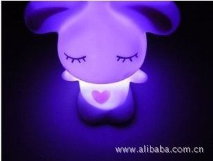 兒童玩具系列 七彩小夜燈 七彩燈 光纖花夜燈 滿天星小夜燈地攤貨源熱賣批發(fā)