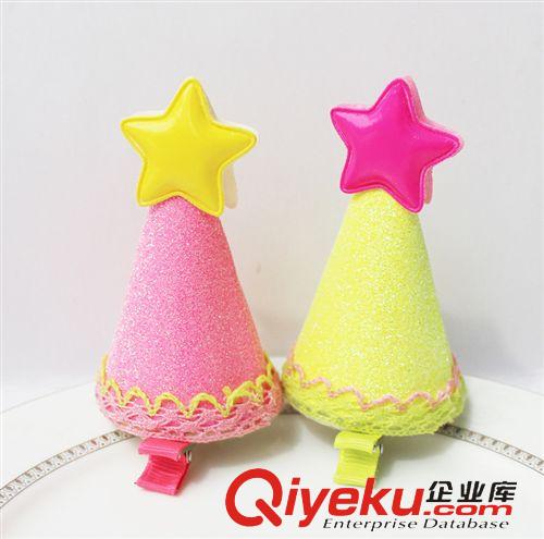 發夾hairpin YOKI兒童飾品 2014最萌爆款頭飾亮眼小星星雪之女王兒童頭飾40903原始圖片2