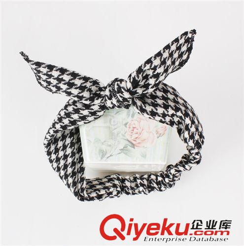 發(fā)帶hair band YOKI兒童飾品 千鳥格兒童發(fā)帶永恒的精典毛呢材質(zhì)出口頭飾 40921