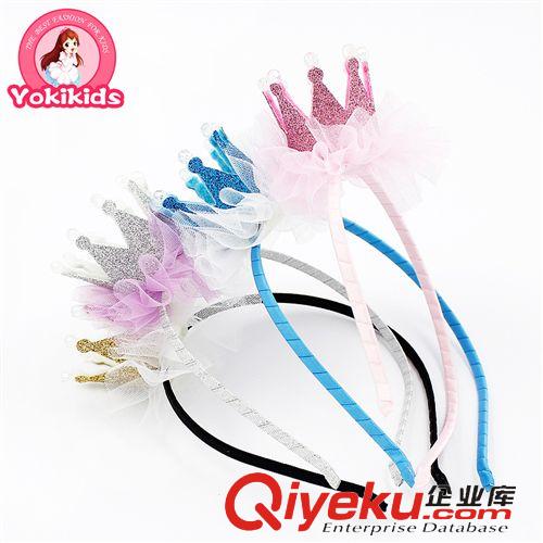 發帶hair band YOKI兒童飾品　明星街拍系hg紗網發箍/發帶50405原始圖片3