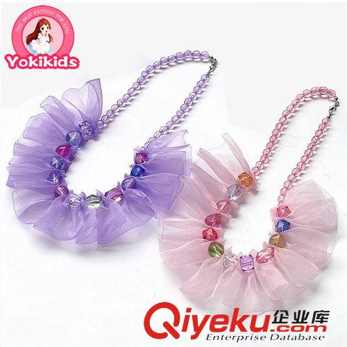 項(xiàng)鏈／手鏈necklaces YOKI兒童飾品 女孩必備首飾原色珍珠項(xiàng)鏈30903 淘寶熱賣