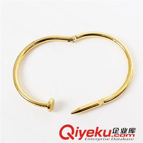 項鏈／手鏈necklaces ［伙拼 ］大咖駕到 男女通用簡潔gd手飾明星偏愛釘子手環原始圖片3