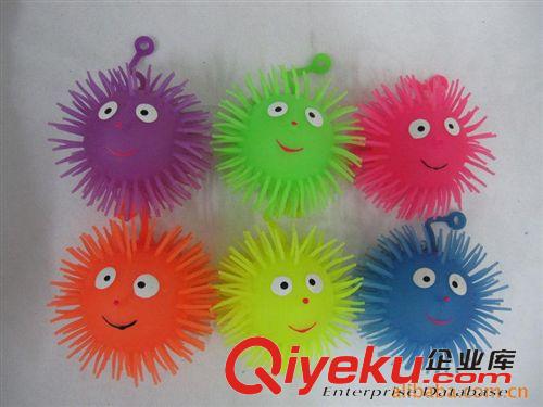 表情系列（怪臉、鼻子、笑臉、） 供應(yīng)TPR12cm鼻子閃光毛毛球 閃光鼻子原始圖片2