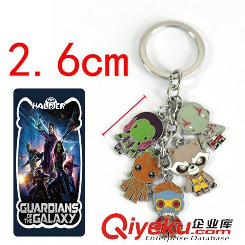 游戏&电影 Guardians of the Galaxy银河护卫队 金属吊坠钥匙扣halder创意款