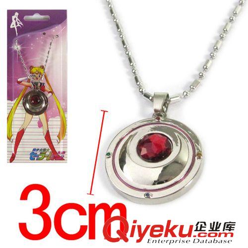 新品上市 新款 美少女戰(zhàn)士月亮圓形項鏈Sailor Moon動漫周邊創(chuàng)意款廠家直銷