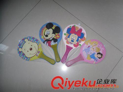 乒乓球拍 【廠家直銷】供應各種促銷沙灘球拍 多樣圖案沙灘球拍