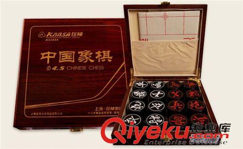 象棋 zp狂神 gd精品中國象棋 方木盒亞克力象棋 色澤光亮KS1445原始圖片2