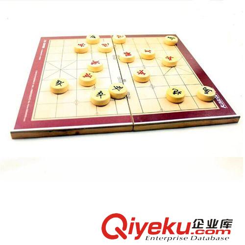 象棋 zp狂神实木象棋 中国象棋青少年培训  精品木连盘可折叠 KS1343