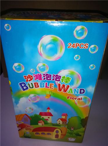 季節(jié)熱賣產(chǎn)品 28CM沙灘泡泡棒 吹泡泡 泡泡水 泡泡液 夏季景點熱銷玩具批發(fā)原始圖片2