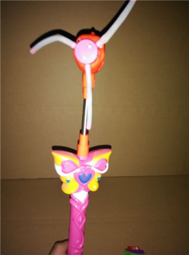 電動玩具 批發(fā)閃光魚風車 小魔仙音樂魚風車 大號巴拉拉音樂魚風車原始圖片2