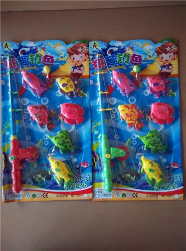 沙灘戲水玩具 兒童釣魚玩具 釣魚玩具批發(fā) 地?cái)偀豳u玩具 雙面魚 地?cái)偼婢吲l(fā)原始圖片3