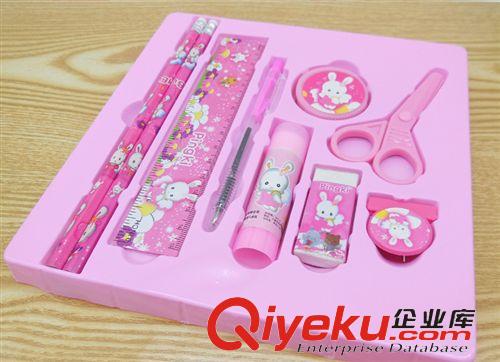 六一tg 2009兒童生日文具禮盒定制 9件套 九合一套裝 淘寶文具禮物 批發(fā)原始圖片3