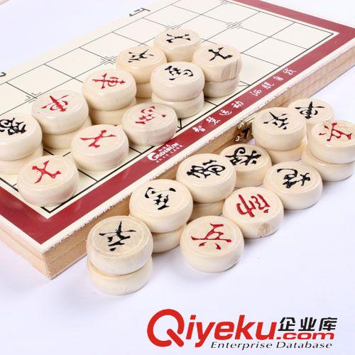 棋類 晨兮文具 GD0722加迪森3.0益智折疊盒裝中國實木象棋連盤象棋批發(fā)