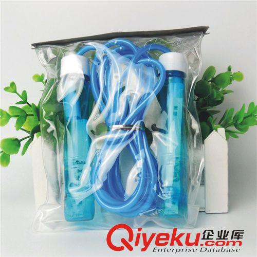 體育用品 體育用品 學(xué)生專用跳繩  帶紙卡 透明握桿 珠光色批發(fā)GD0902原始圖片3