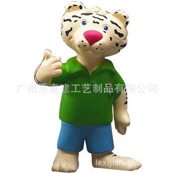PU動物 樂喜建市場熱銷玩具：PU老虎 PU仿真動物 卡通玩具壓力球 PU貓原始圖片3