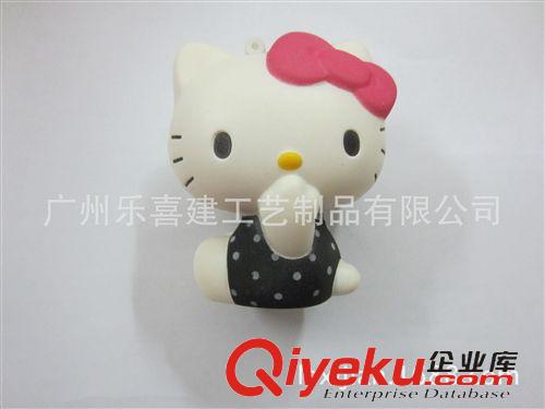 PU人物 樂喜建市場熱銷：PU記憶綿卡通動漫玩具 慢回彈HELLO KITTY貓組合