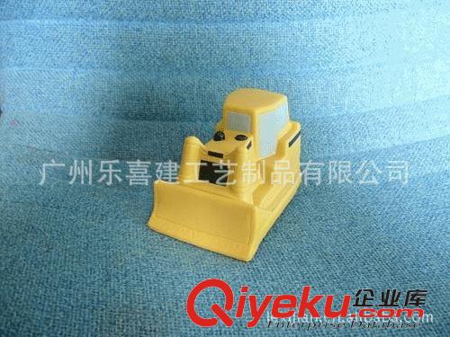 PU交通類 PU軍車壓力球 PU壓路車 PU壓力車 PU挖土機(jī) PU推土機(jī)玩具模型原始圖片3