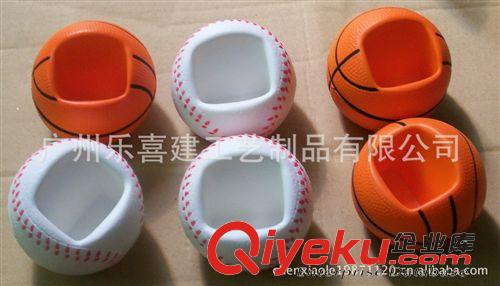 PU穿孔類杯套，手機(jī)座 PU椅子手機(jī)座 8CM 9CM 9.6CM（可訂做) PU發(fā)泡棒球手機(jī)座原始圖片3