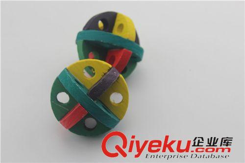 2014年11月新品 狗狗咬繩磨牙耐咬木質(zhì) 寵物木質(zhì)球玩具小狗潔齒繩 狗狗寵物用品原始圖片2