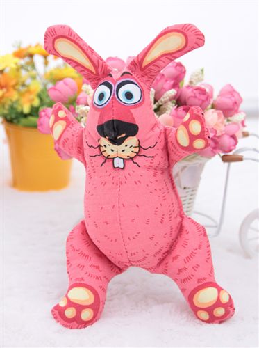 每月新品 FatCat寵物玩具 藍(lán)兔 金毛泰迪貴賓磨牙發(fā)聲耐咬 幼犬中小狗玩具原始圖片2
