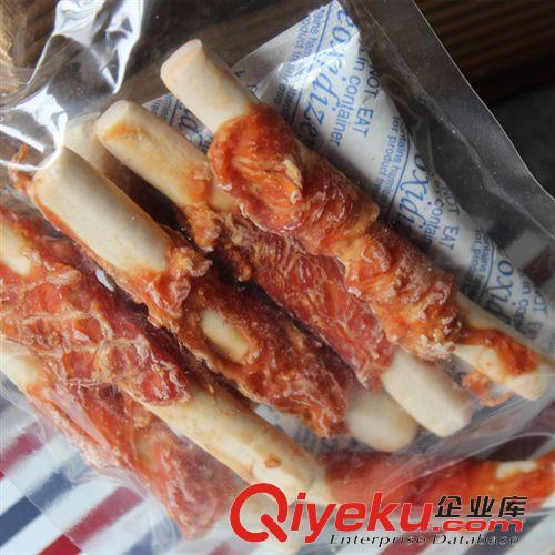 寵物零食糧食 寵物雞肉繞牛皮卷100g 狗狗零食 咬 磨牙棒 雞rgb磨牙骨 批發(fā)