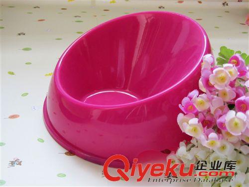寵物日用品 寵物用品泰迪貴賓金毛薩摩耶狗狗貓咪防滑塑料食盤狗碗 大號原始圖片3